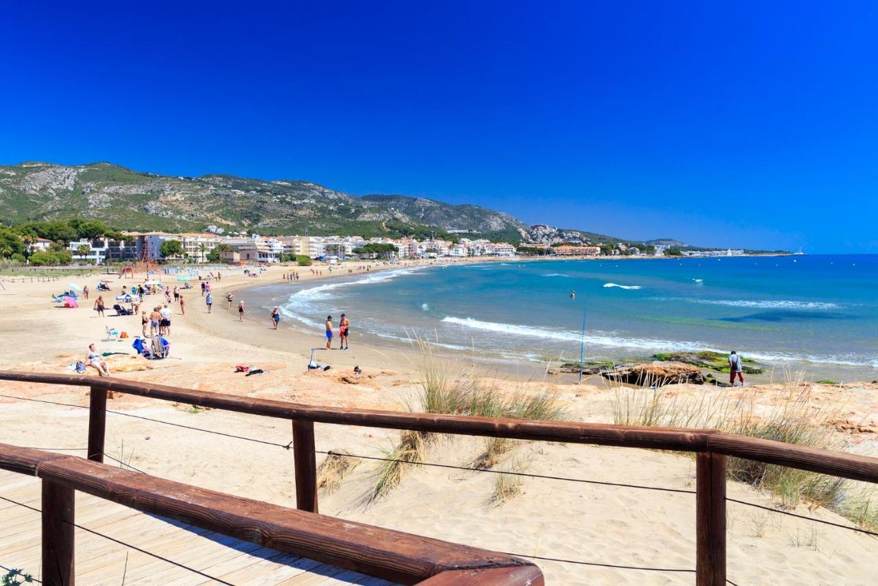 Apartamento Con Piscina En Una Preciosa Playa Alcossebre Kültér fotó